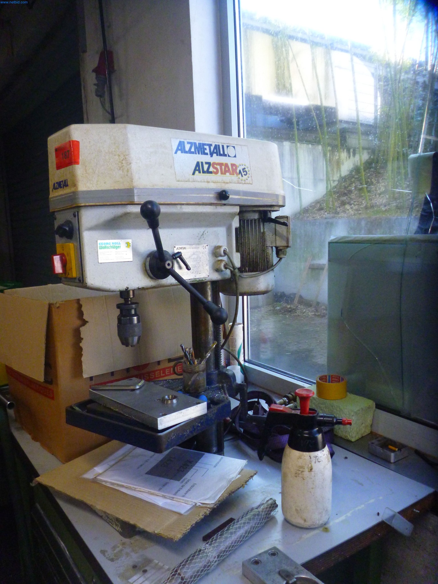 Tisch-Bohrmaschine Alzmetall Alzstar 15